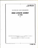 Illustrated Parts Breakdown Linear Actuator Assembly 423 Series