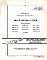 Overhaul Instructions for Curtiss-Wright Blade Surface Repair
