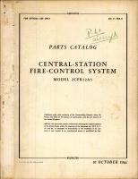 Parts Catalog for Central-Station Fire-Control System for P-61 Aircraft