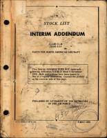 Parts for North American Aircraft,