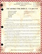 Rework of Strut Anchorage Fitting for F-51H and TF-51H