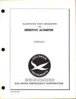 Illustrated Parts Breakdown for Kollsman Sensitive Altimeter 671CPX-6-051
