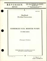 Overhaul Instructions for Submerged Fuel Pumps - TF-54900 Series