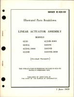 Illustrated Parts Breakdown for Linear Actuator Assembly 