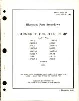 Illustrated Parts Breakdown for Submerged Fuel Boost Pump
