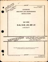 Erection and Maintenance Instructions for ZL-4A, -4B, L-4H, and -4J