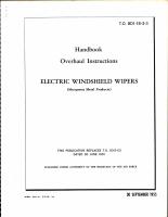 Overhaul Instructions for Electric Windshield Wipers