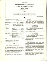 Overhaul Instructions with Parts Breakdown for T Drive & Screwjack Assembly - Model 551AN 