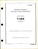 Structural Repair Instructions for T-28A Aircraft, 