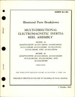 Illustrated Parts Breakdown for Multi-Directional Electromagnetic Inertia Reel Assembly - Model 10 and Model 20