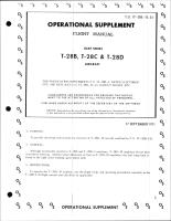 Operational Supplement to Flight Manual for T-28B, T-28C, & T-28D