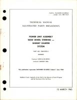 Illustrated Parts Breakdown for Power Unit Assembly, Nose Wheel Steering Shimmy Damper System - Part OMP2202-6