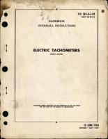 Electronic Tachometers - Overhaul Instructions 