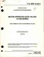 Illustrated Parts Breakdown for Motor Operated Gate Valves - AV16B Series - Part AV16B1139A and Similar Valves 