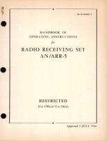 Operating Instructions for Radio Receiving Set AN/ARR-5