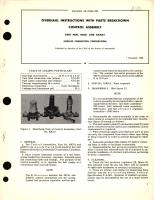 Overhaul Instructions with Parts Catalog for Control Assembly Part No. 42C81 and A42C81