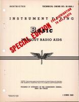 Basic Instrument Flying without Radio Aids