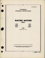 Overhaul Instructions for Electric Motors 