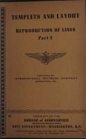 Templets and Layouts for Reproduction of Lines Part 1 - Bureau of Aeronautics