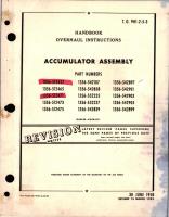Overhaul Instructions for Accumulator Assembly