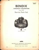Service Parts List for Bendix Magnetos Types DFN, Part No. M-916