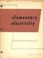 Elementary Electricity for Airplane Mechanics