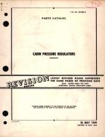 Parts Catalog for Cabin Pressure Regulators 