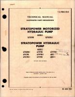 Illustrated Parts Breakdown for Stratopower Hydraulic Pump w/Motorized 