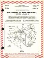 Relocation of Fuel Pressure Transmitter Hose for C-46, C-46A-1, -5, -10, and -15