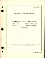 Illustrated Parts Breakdown for Throttle Servo Amplifier - Part 15403-2-A 