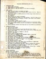 Operating Instructions for the P-51