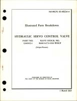 Illustrated Parts Breakdown for Hydraulic Servo Control Valve - Part 1300563-1