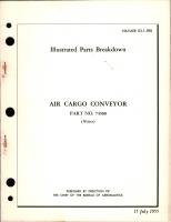Illustrated Parts Breakdown for Air Cargo Conveyor - Part 74500