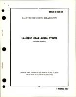Illustrated Parts Breakdown for Landing Gear Aerol Struts