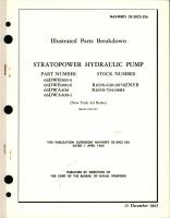 Illustrated Parts Breakdown for Stratopower Hydraulic Pump