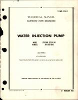 Illustrated Parts Breakdown for Water Injection Pump - Model RG8825J