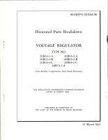 Illustrated Parts Breakdown for Voltage Regulator 