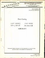Parts Catalog for UF-1, UF-1T, and SA-16A-GR Aircraft