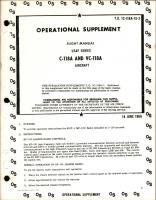 Operational Supplement to Flight Manual for C-118A and VC-118A