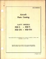 Parts Catalog for F6F-3, F6F-3N, F6F-5, and F6F-5N