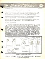 Low Pitch Stop Lever and Wedge Rework