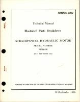 Illustrated Parts Breakdown for Stratopower Hydraulic Motor - Model 53F00501 