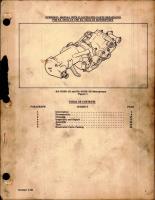 Overhaul Manual with Parts Breakdown for AC Electric Driven Hydraulic Motorpumps - EA-50182-1B and EA-50182-3B