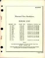 Illustrated Parts Breakdown for Power Unit 