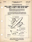 Rework of Accessory Cowling Deflector Assembly for A-20, P-70, F-3, and RDB-7 Series