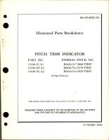 Illustrated Parts Breakdown for Pitch Trim Indicator - Parts 15100-1C-A1, 15100-1H-A2, and 15100-1K-A2