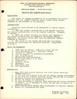 P-38 Structures - Elevator Tab Rigging Adjustments