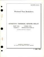 Illustrated Parts Breakdown for Sensitive Thermal Sensor Relay - Part 5500055-2