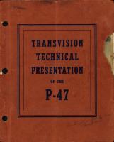 Transvision Technical Presentation of the P-47