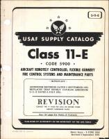 Supply Catalog for Aircraft Remotely Controlled, Flexible Gunnery Fire Control Systems and Maintenance Parts